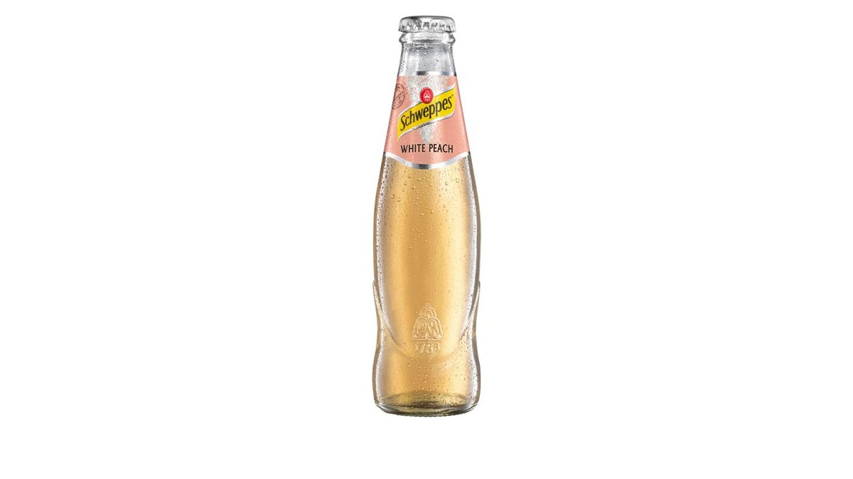 Schweppes White Peach Glasflasche 0,2l