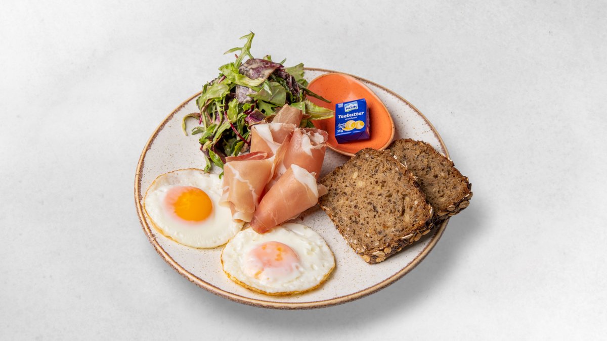 Spiegeleier and Prosciutto
