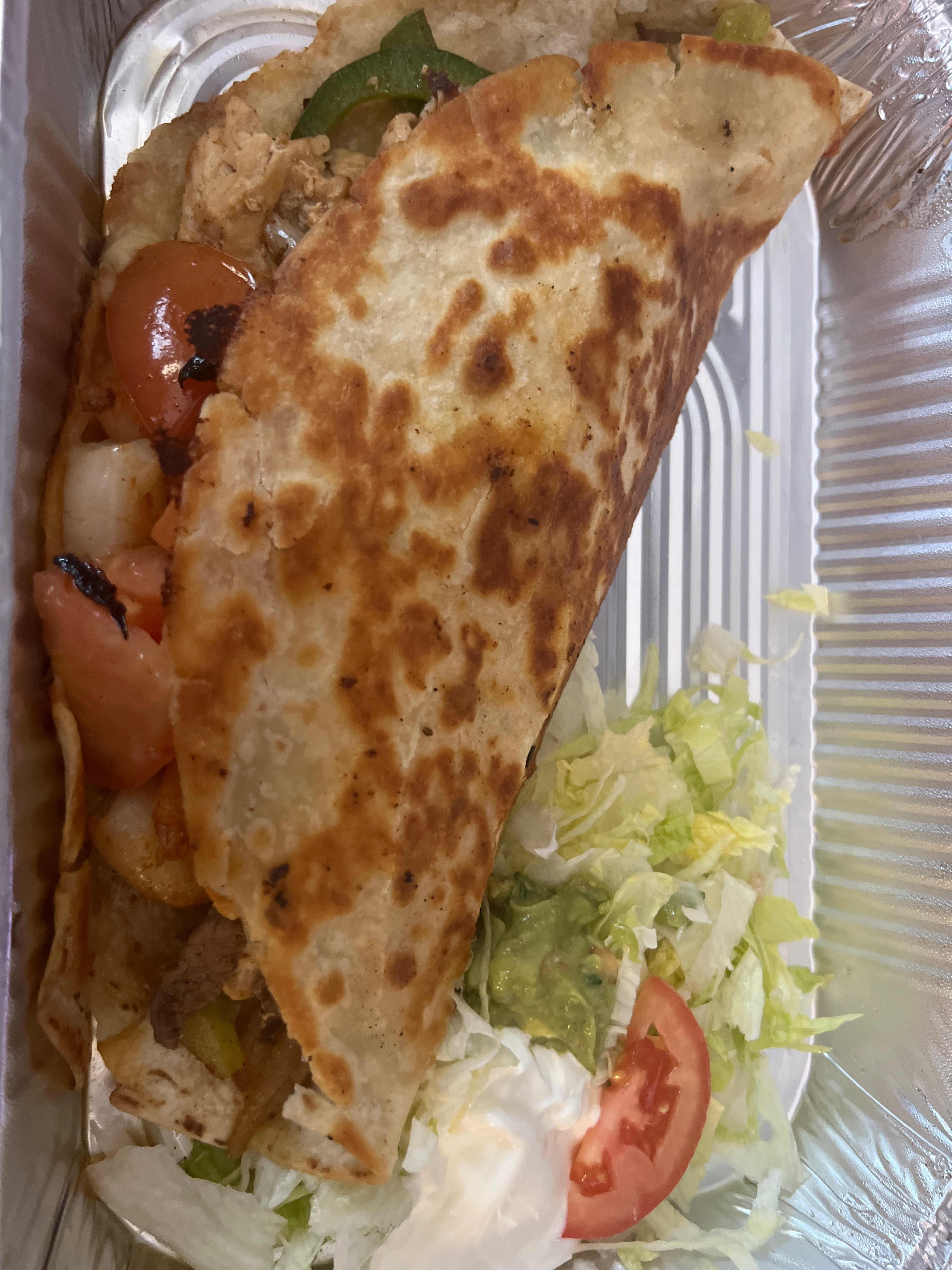 Quesadilla Fajita Texana
