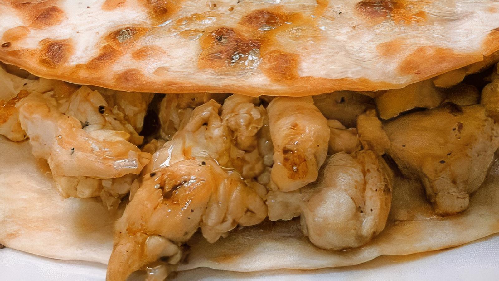 Quesadilla Ranchera Shrimp