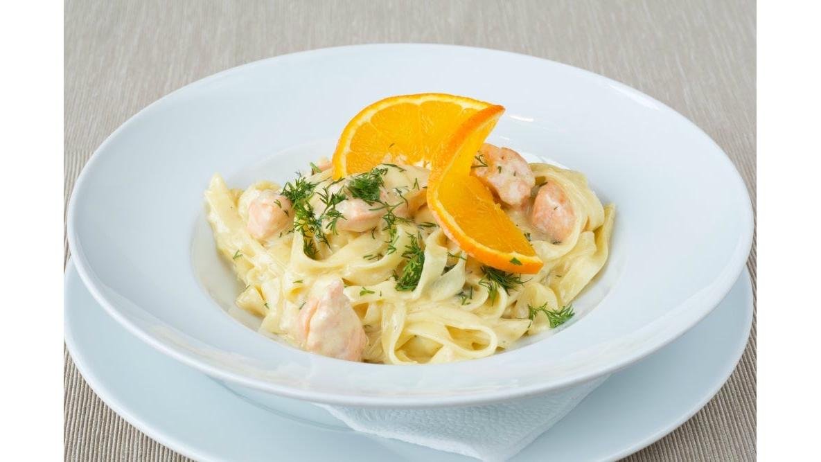 Penne cu somon