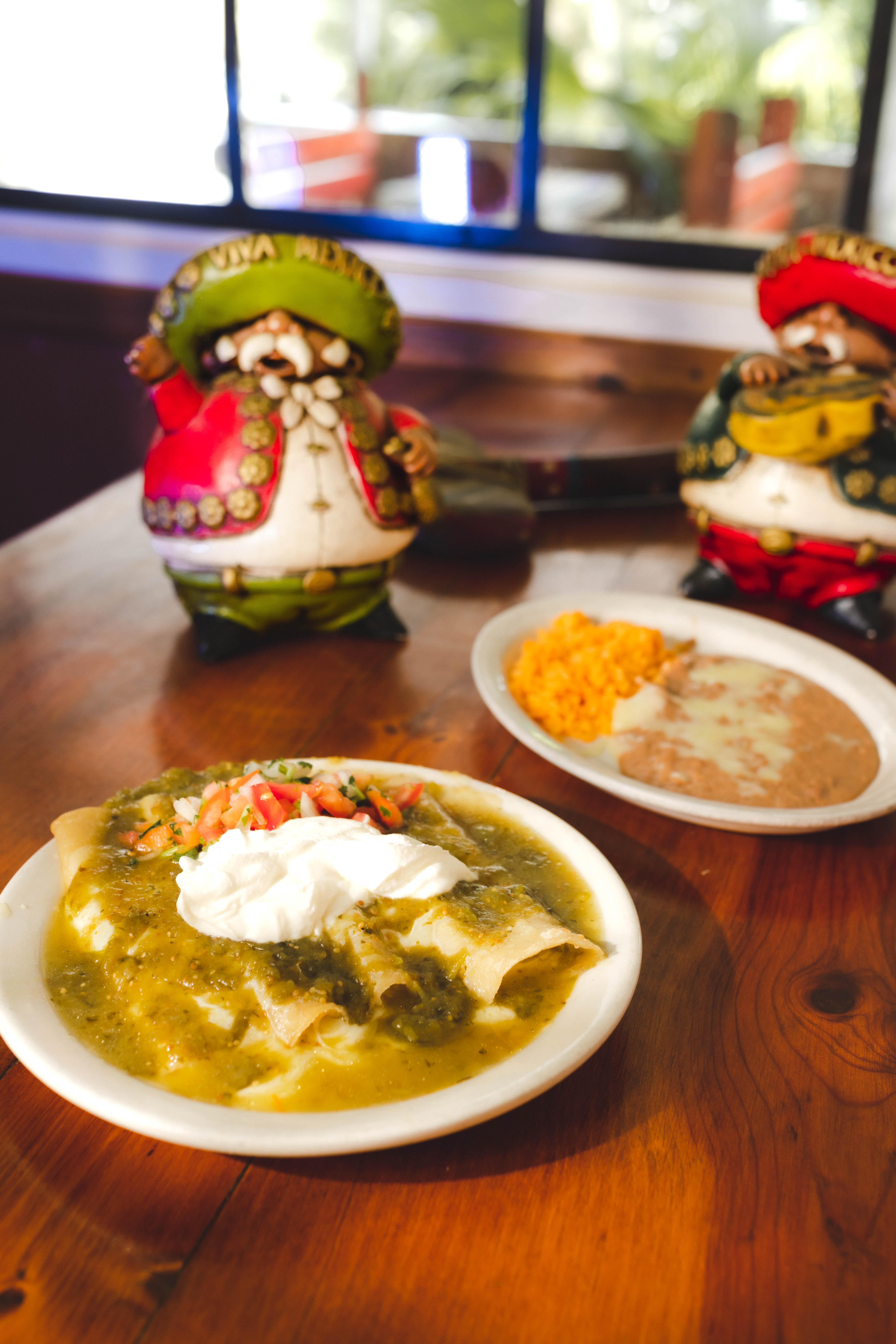 20A. Enchiladas Verdes