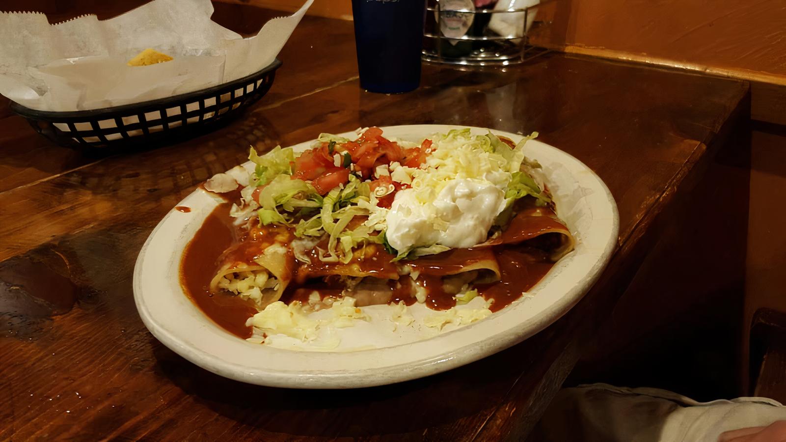 28. Enchilada Dinner
