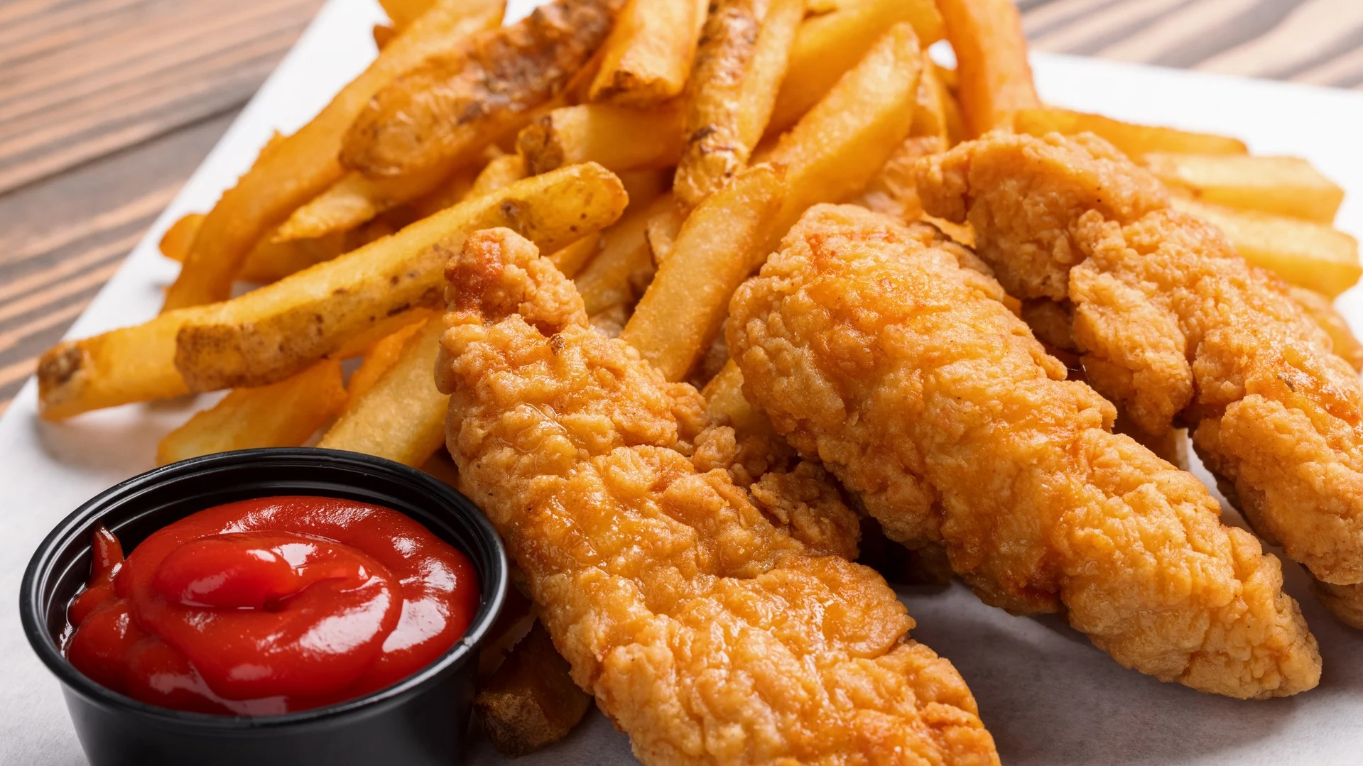 Chicken Fingers with Fries