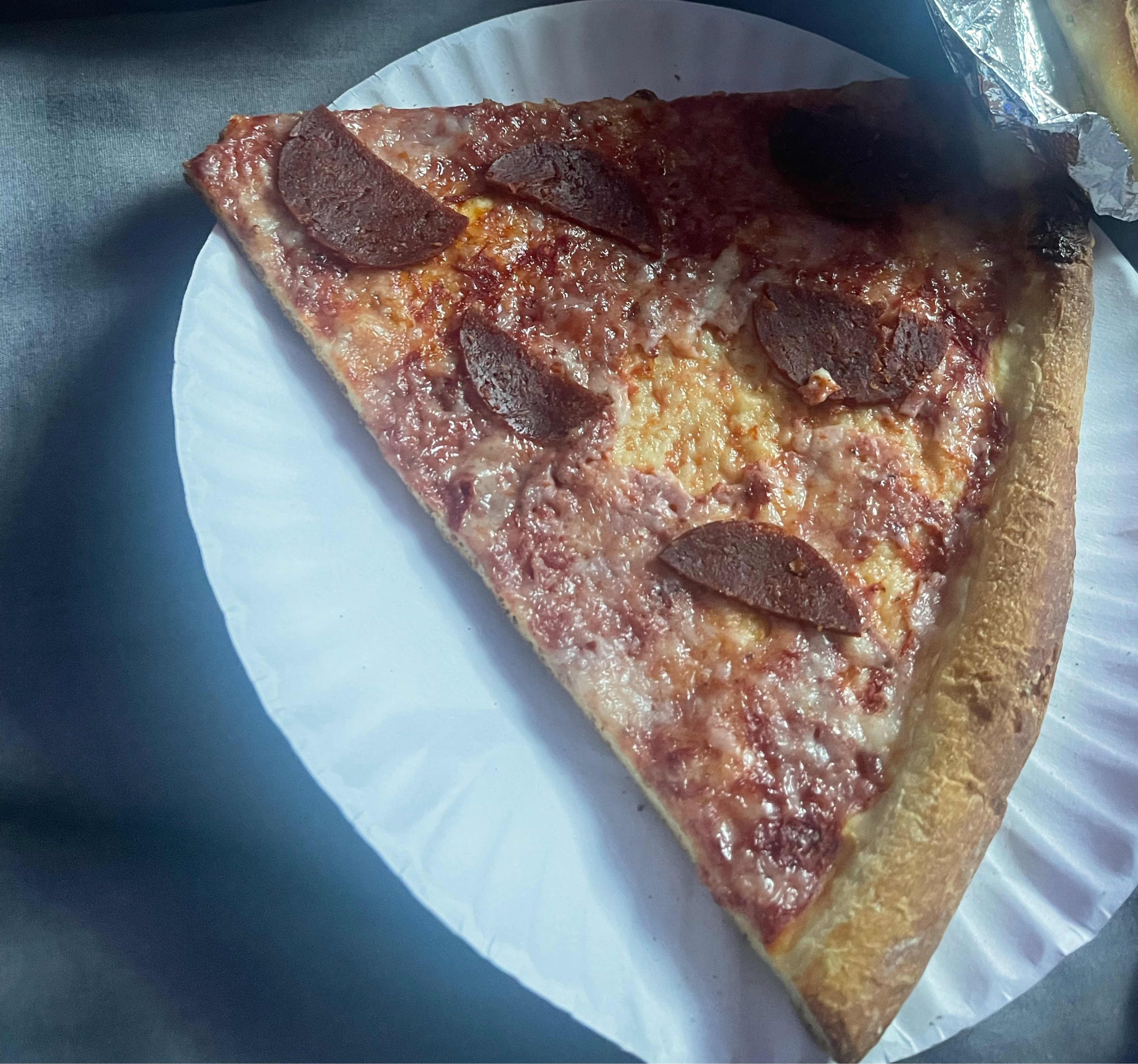 Vegan Pepperoni Slice
