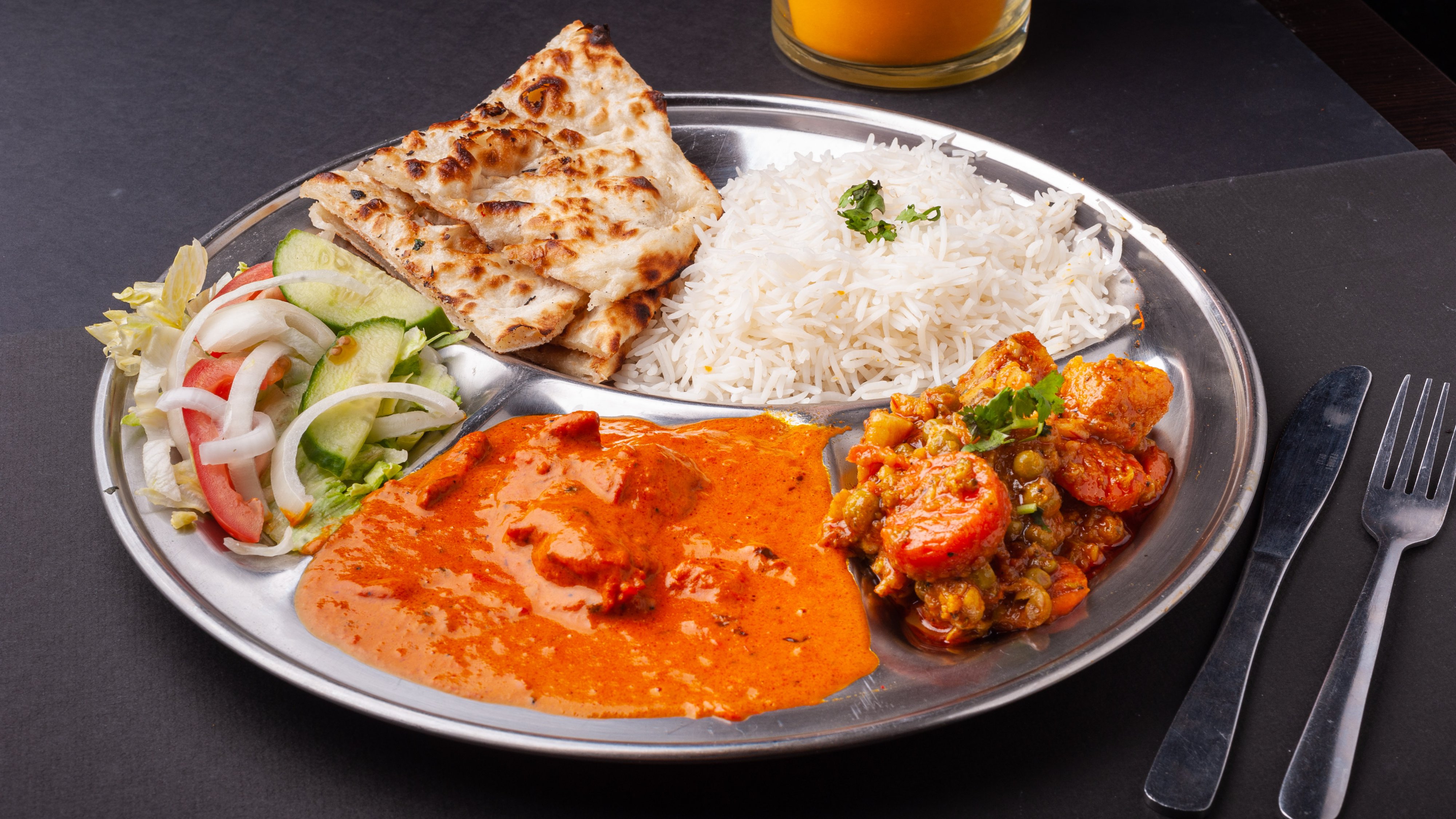 Thali au poulet / Chicken Thali