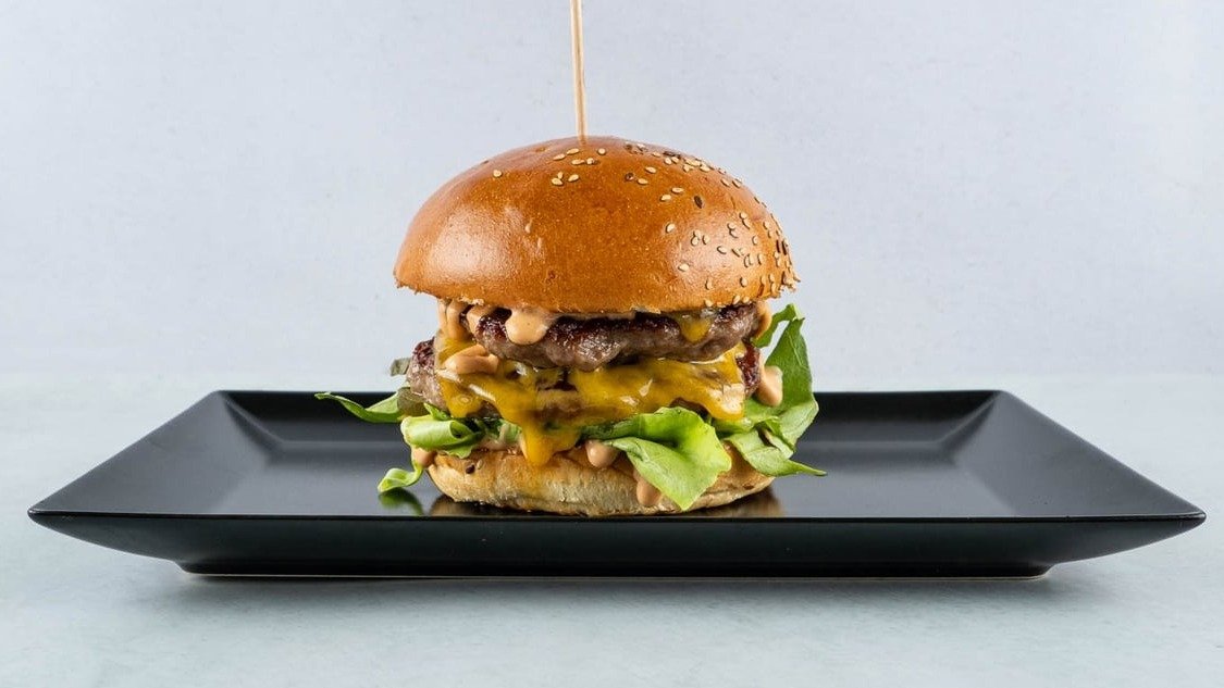 Double cheeseburger