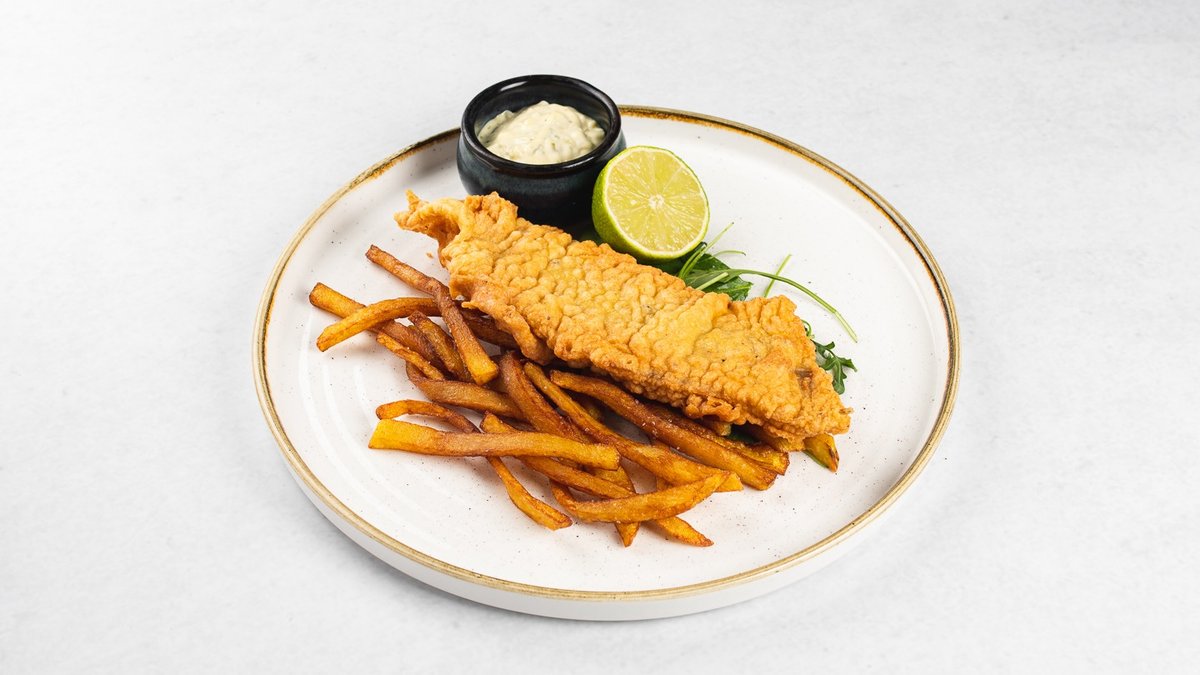 Fish and chips menu