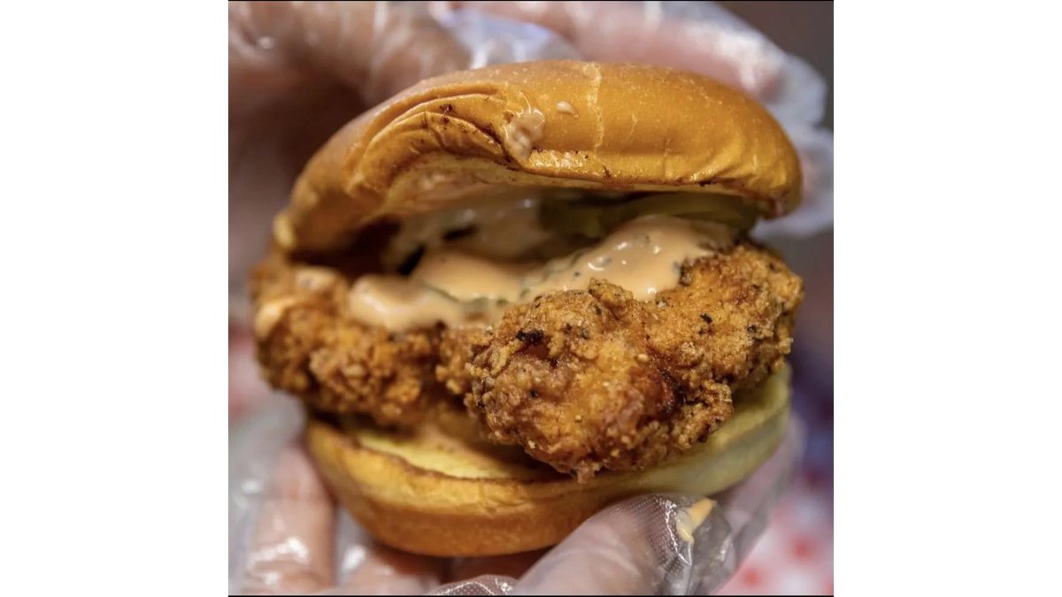 Fried Chicken Burger