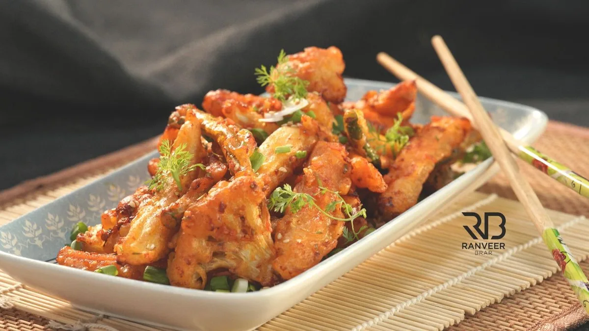 Exotic vegetables crispy