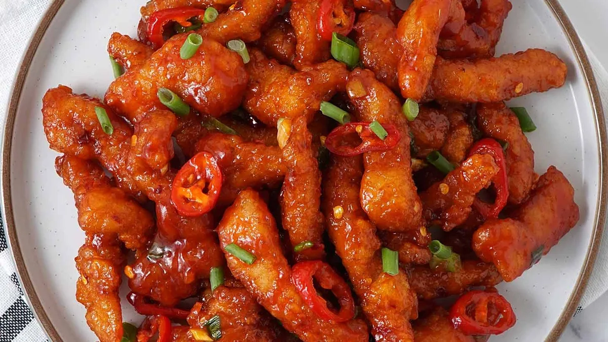 Honey crispy chili chicken
