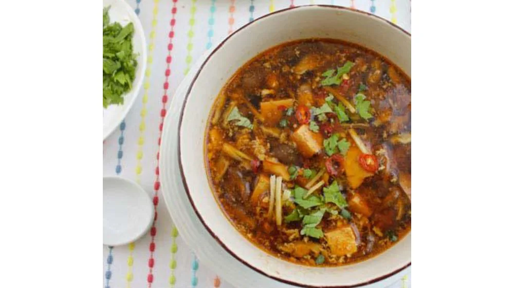 Hot and Sour Chicken Soup