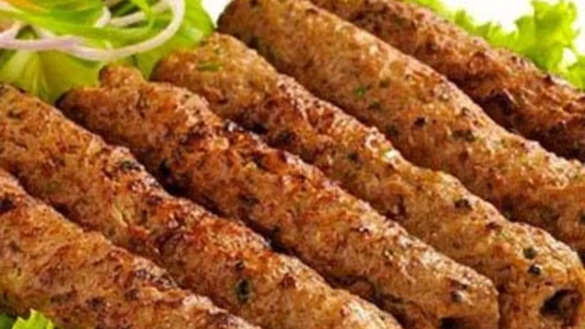 Mutton seekh kebab