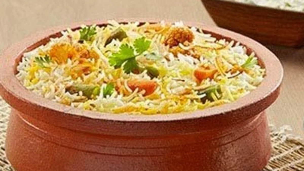 Vegetable biryani