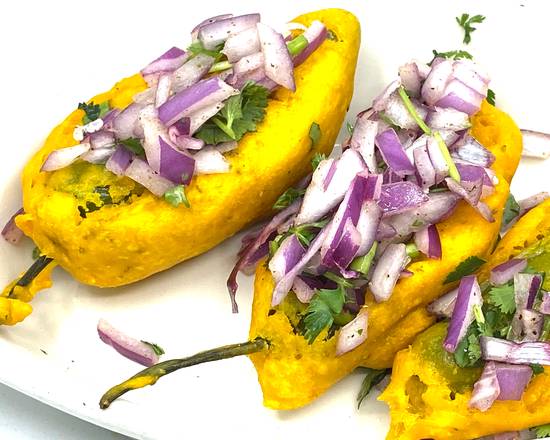 Andhra Mirchi Bhajji- Spicy