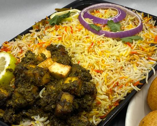 Family size gongura panner biryani(Spicy)