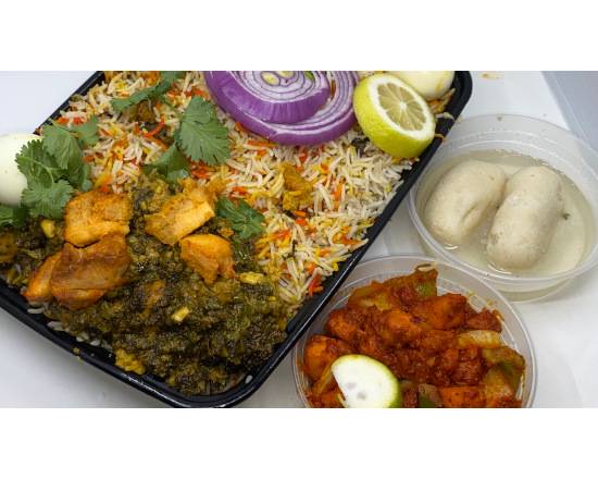 Family size ulavacharu gongura ckn biryani