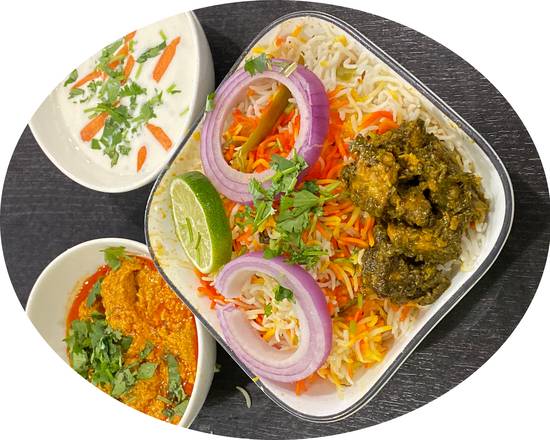 Gongura Chicken Biryani[Spicy]