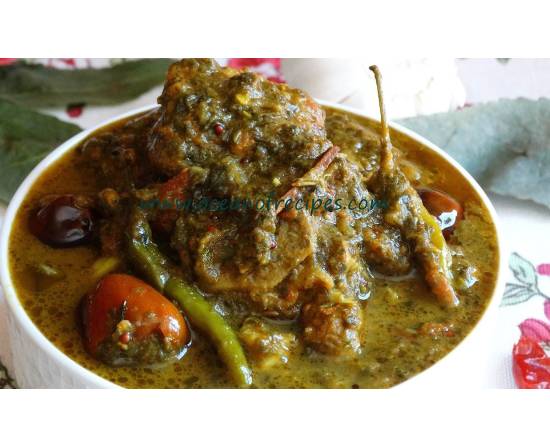 Gongura goat curry(Spicy)