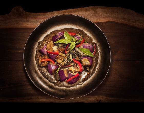 Eggplant with Basil
