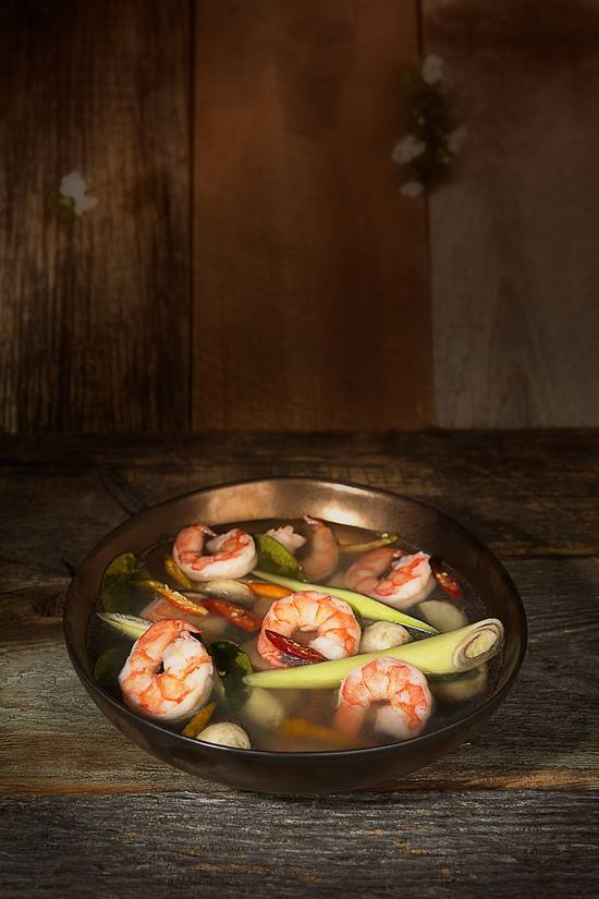 Tom Yam  (Sour and Spicy Soup)