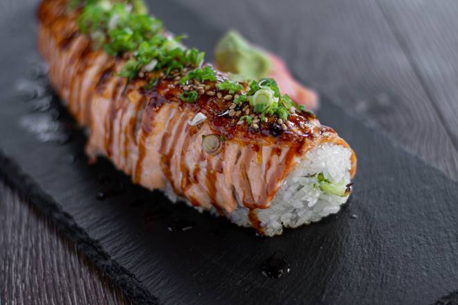 Baked Salmon Roll