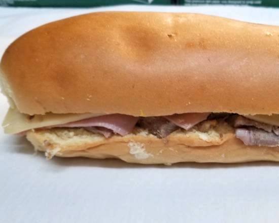Media Noche (Midnight) Sandwich (Pork and Ham)