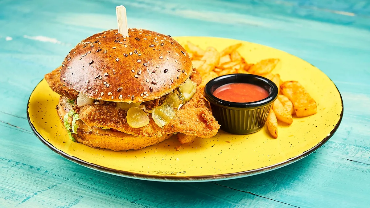 Chicken burger