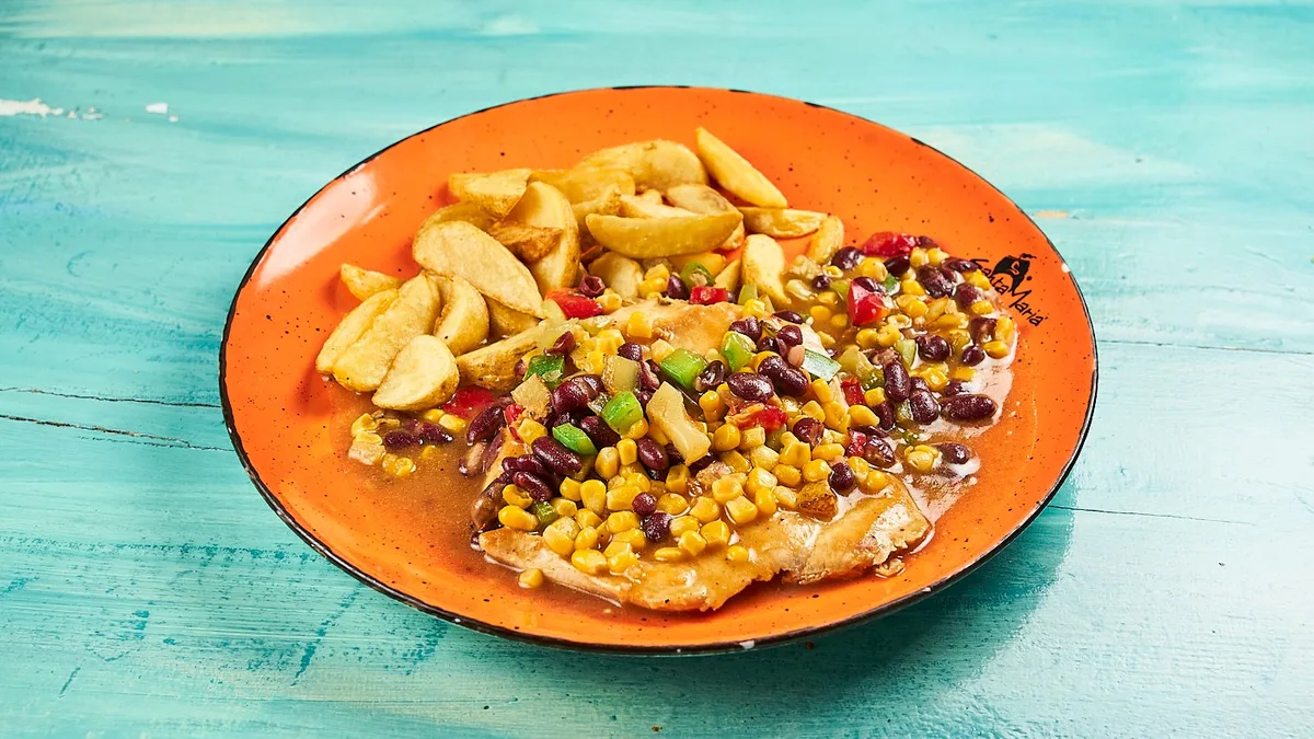 Mexico odrezak s taco umakom