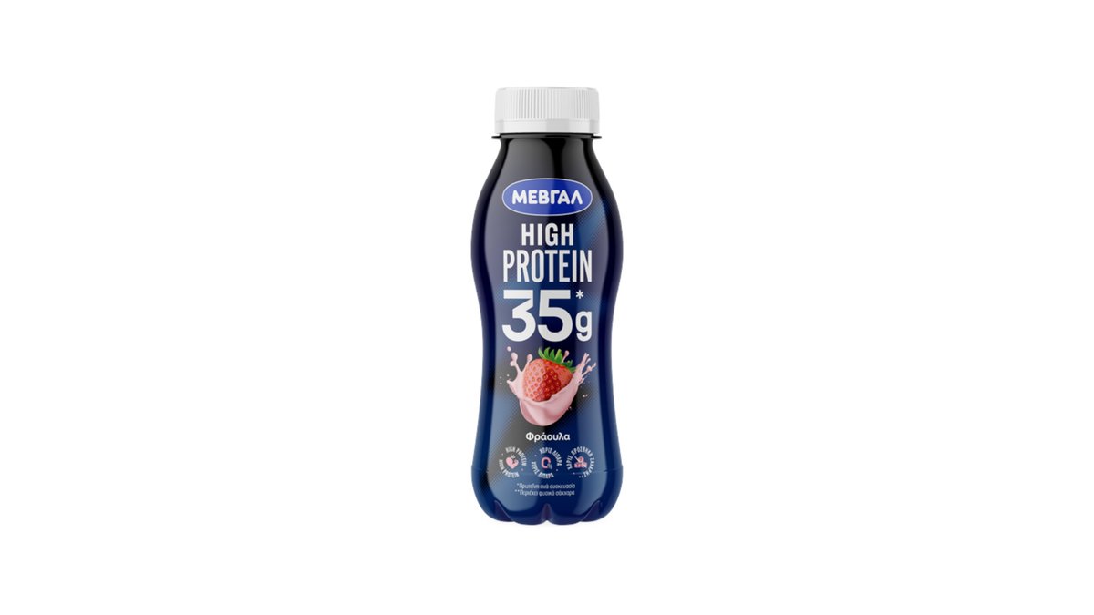 ΜΕΒΓΑΛ High-Protein Φράουλα 0.33 l