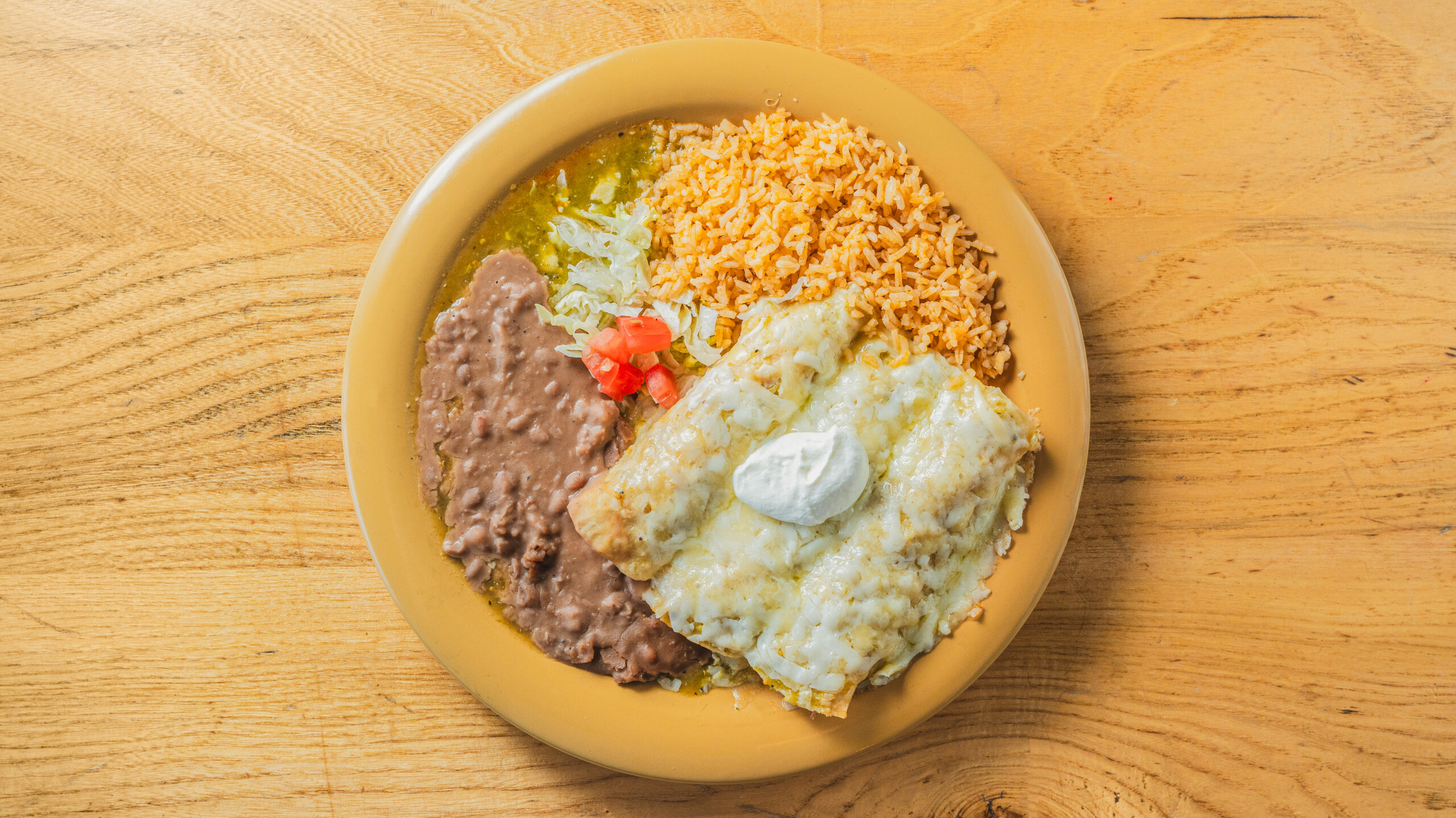 Enchiladas Verdes (3 Pieces)