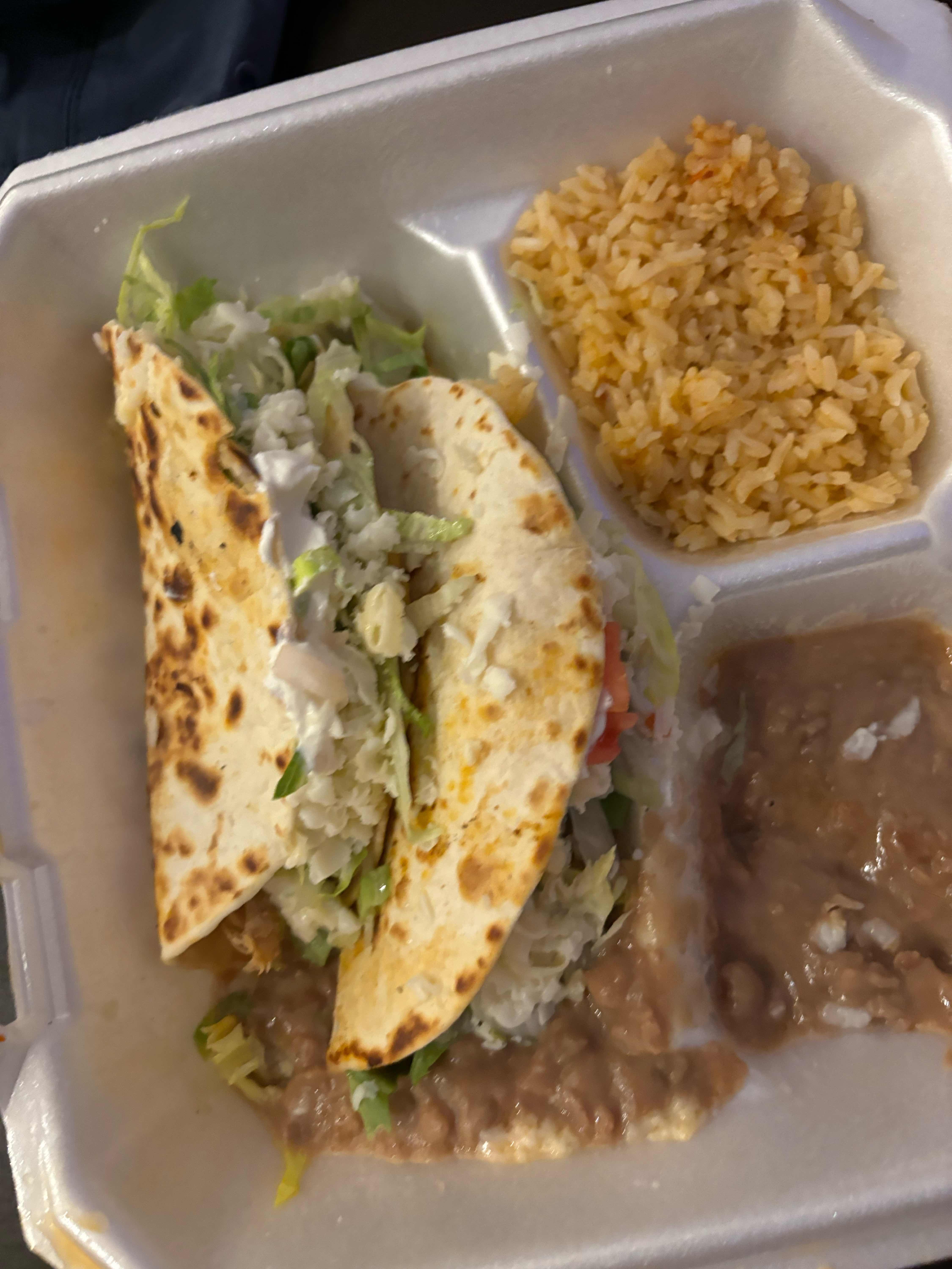 Taco Dinner (3 Pieces)