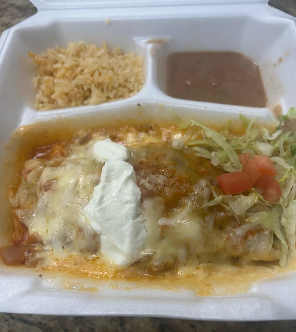Wet Burrito Dinner