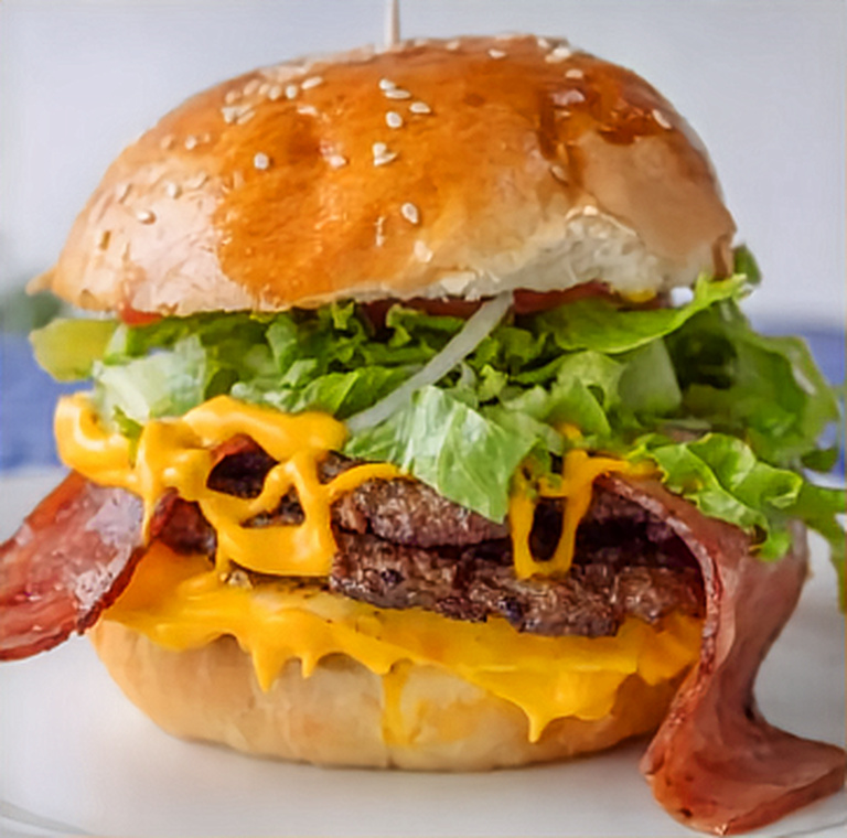 Hamburguesa Doble Torta