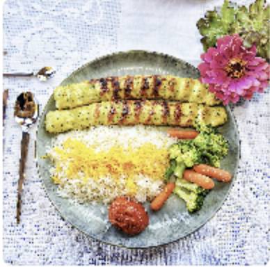 Ground Chicken( 2 Skewers)