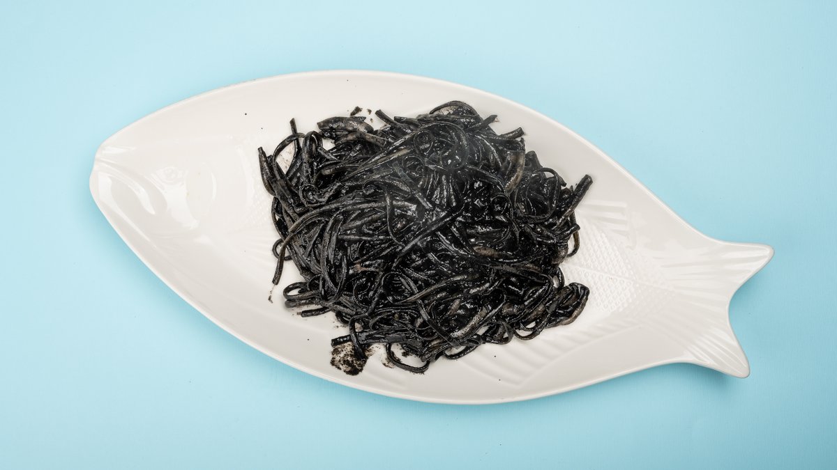 Black Spaghetti with Cuttlefish