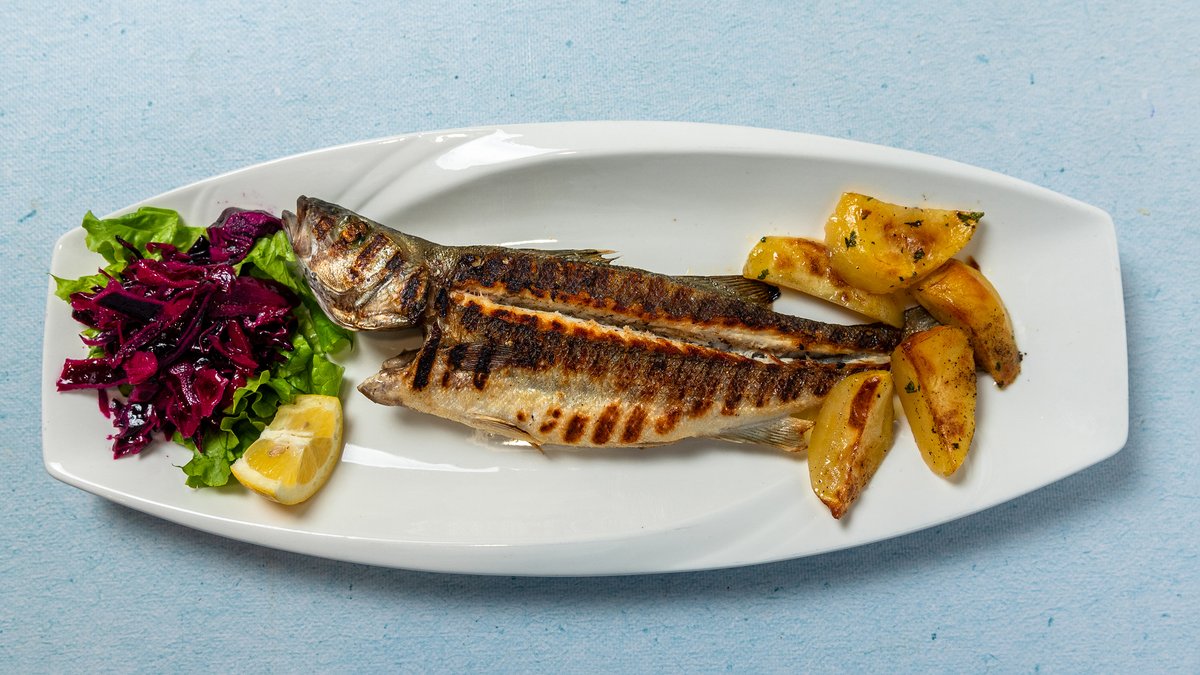 Grilled Sea Bass