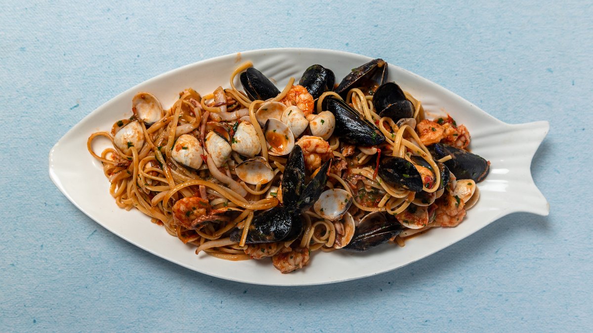 Linguini with Seafood