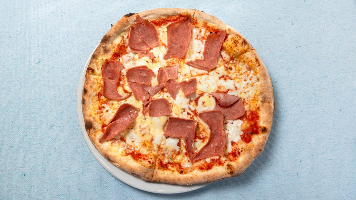 Pizza with Ham