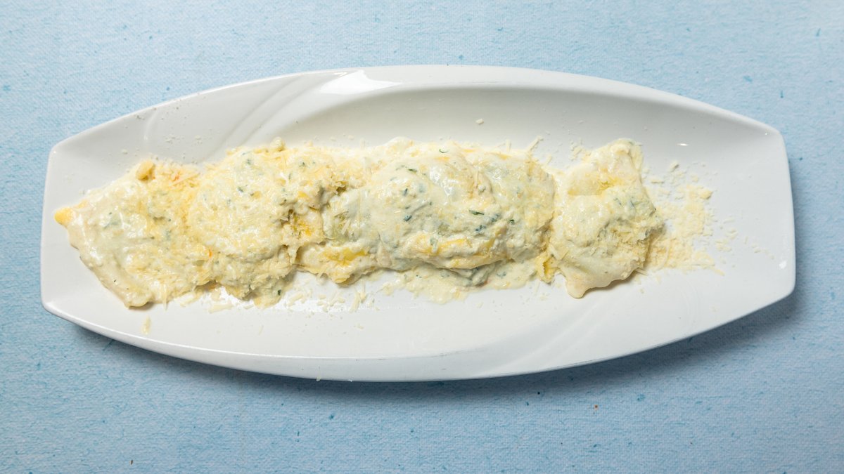 Ravioli with Panna