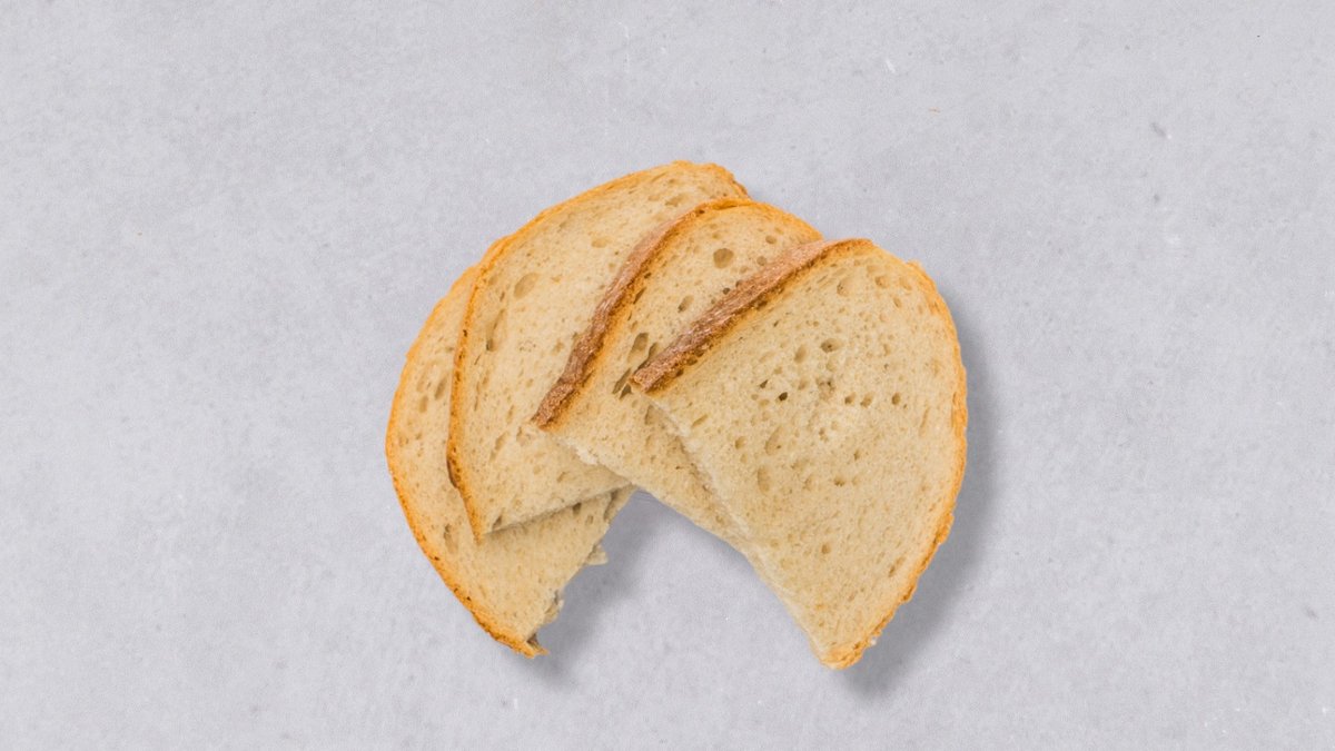 Košík chleba a focaccia