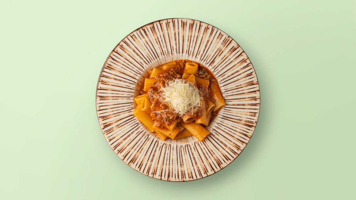Rigatoni Bolonjeze