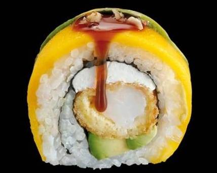 Rollo con Plátano Maduro y T Frío