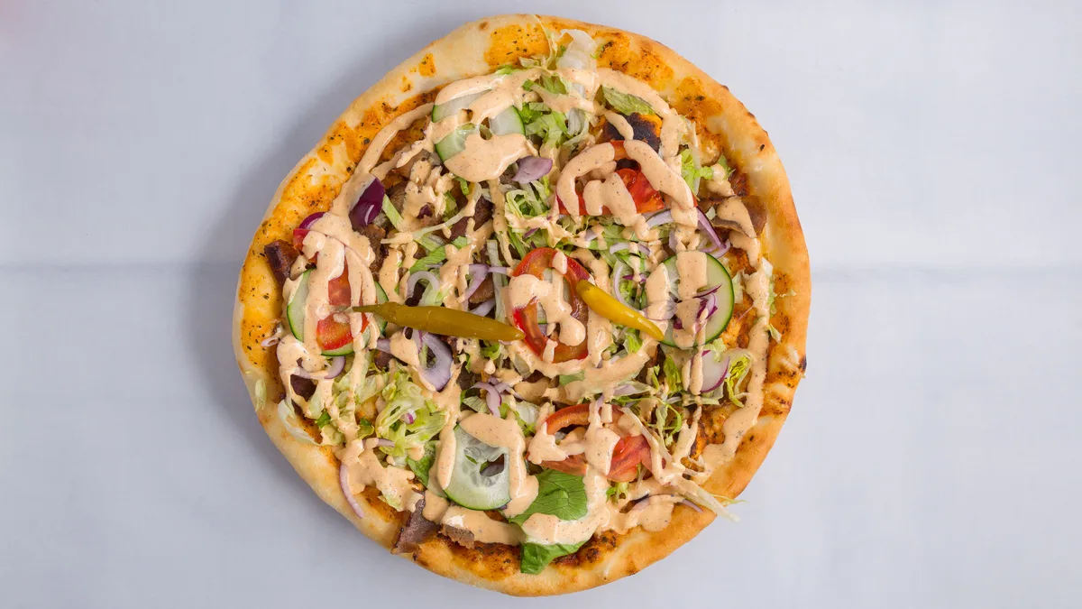 Chicken pizza