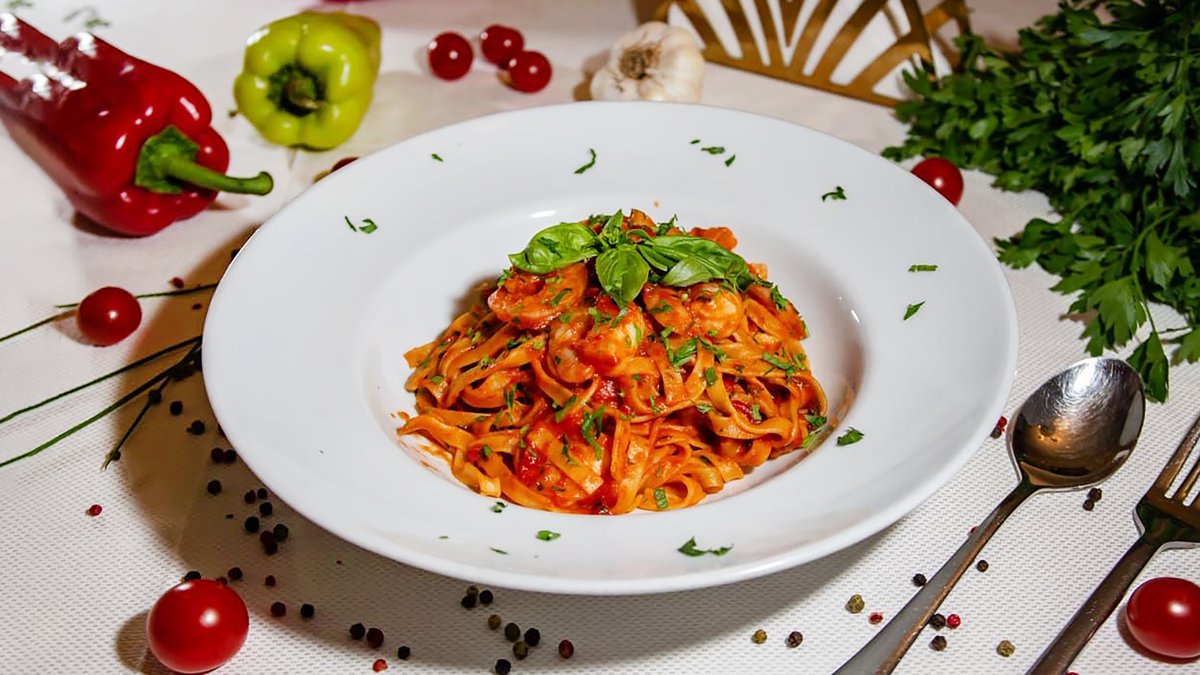 Tagliatelle Gamberetti 500 Gr.