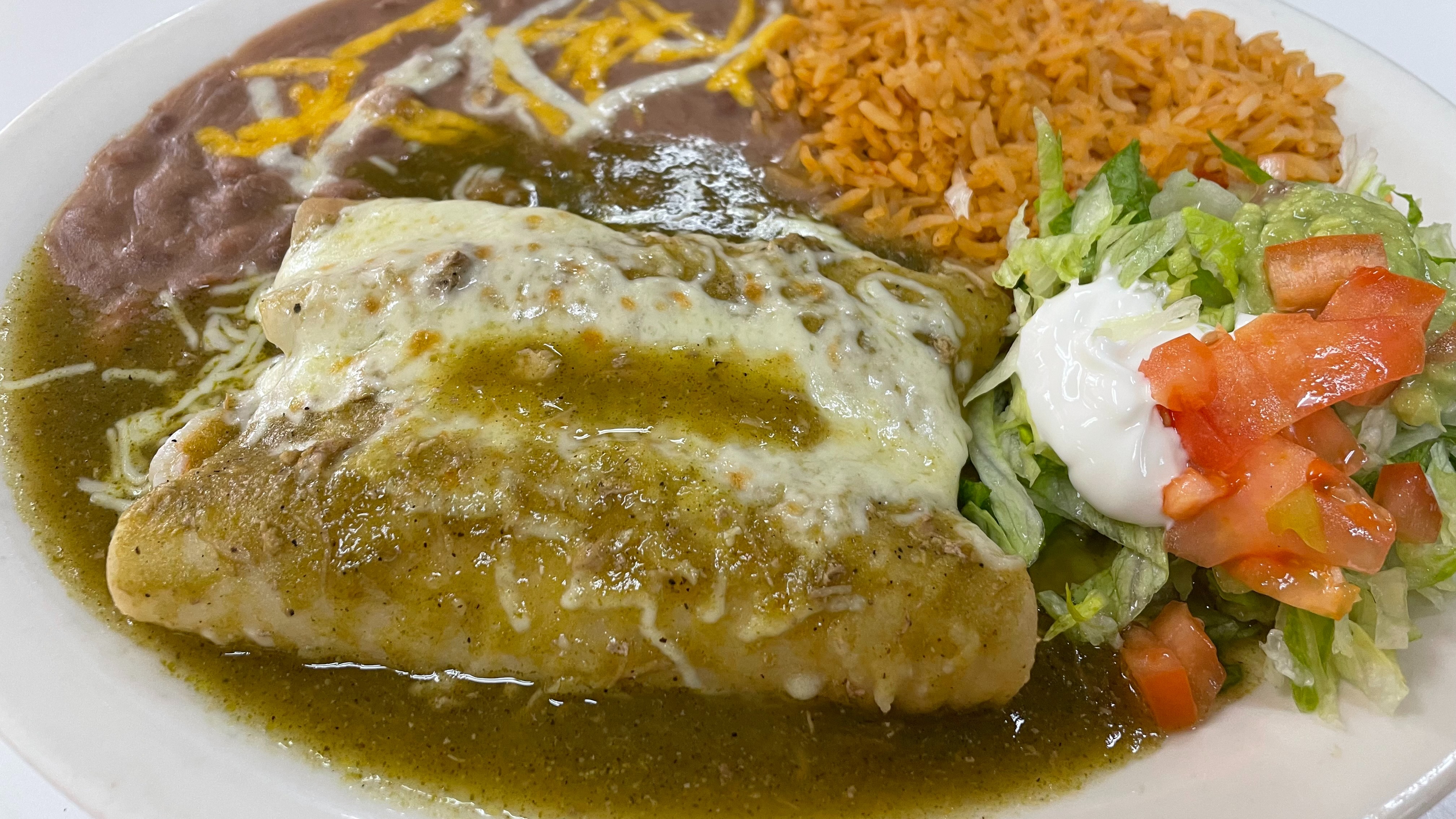 2 Enchiladas Verdes