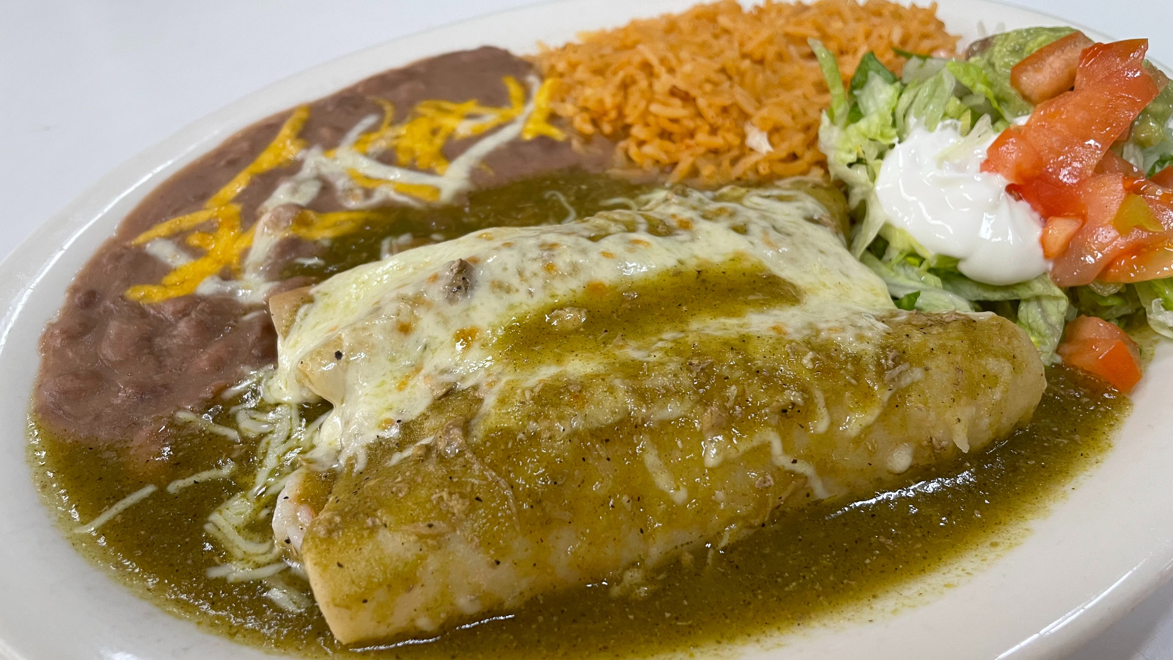 2 Shrimp Enchiladas
