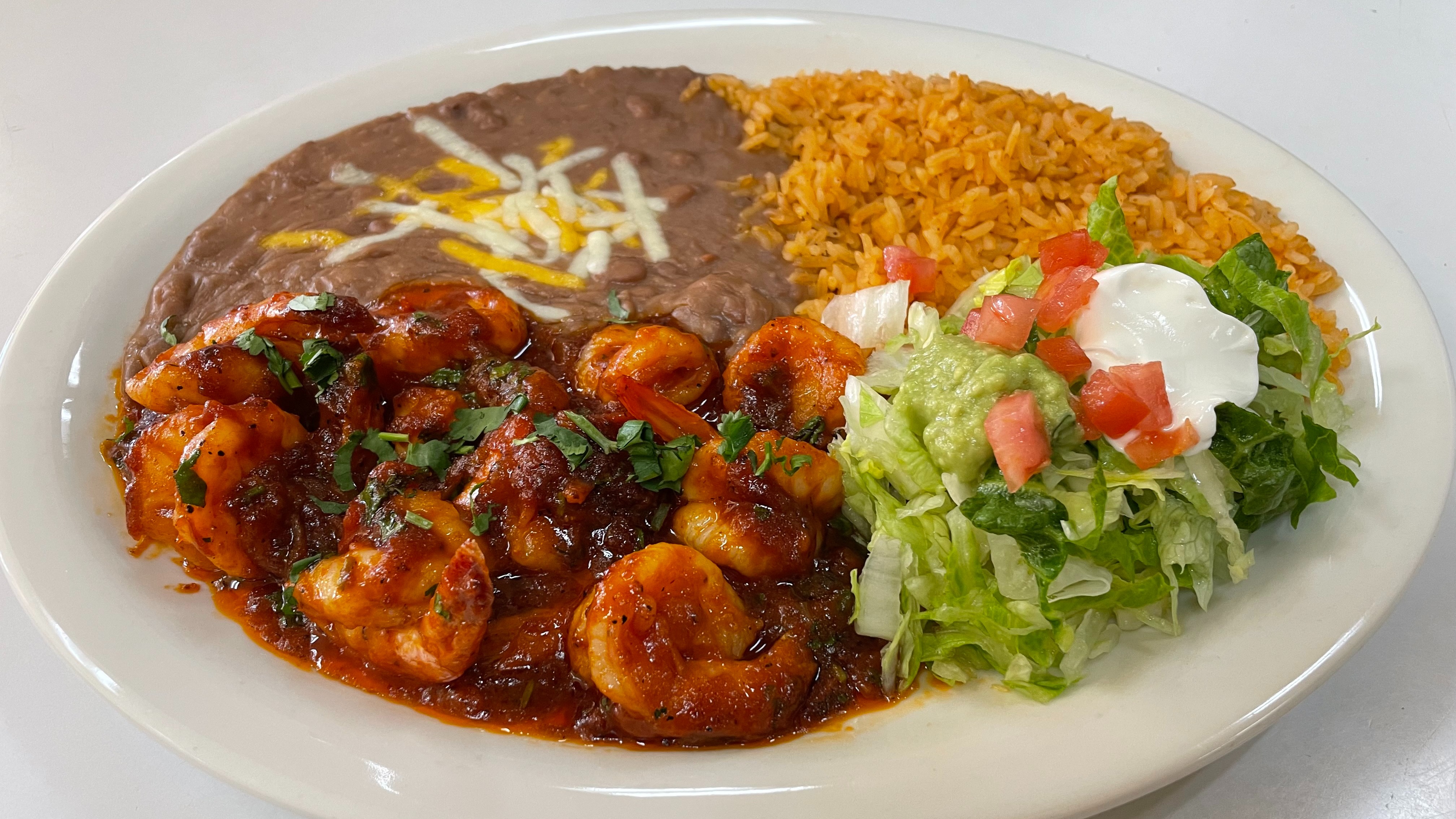 Baja Shrimp Plate