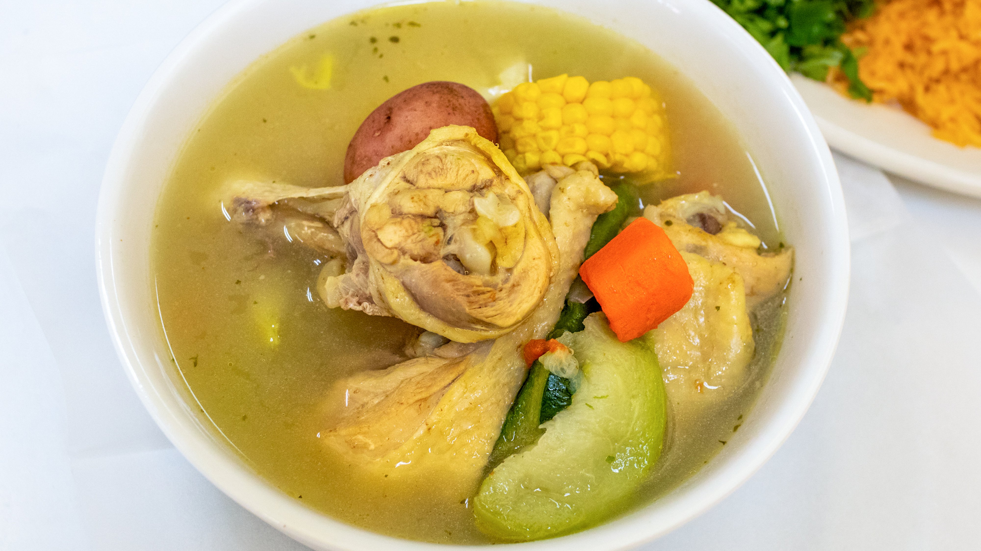 Caldo de Pollo (Chicken Soup with Vegetables)