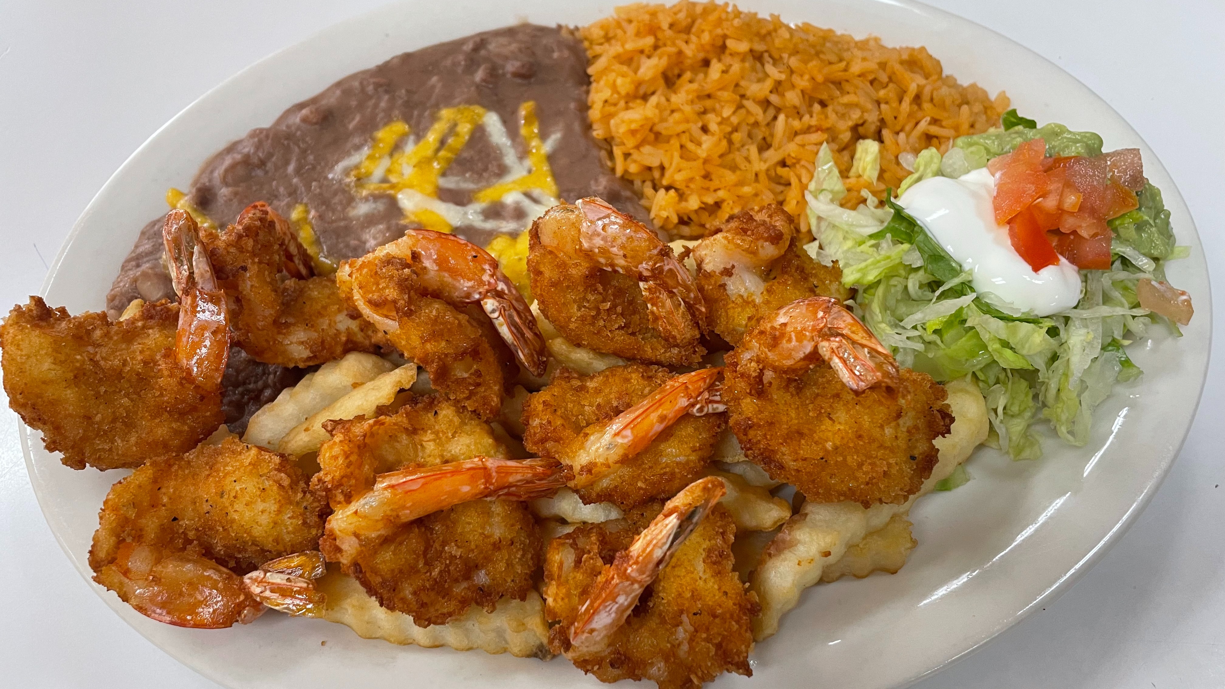Camarones Empanizados